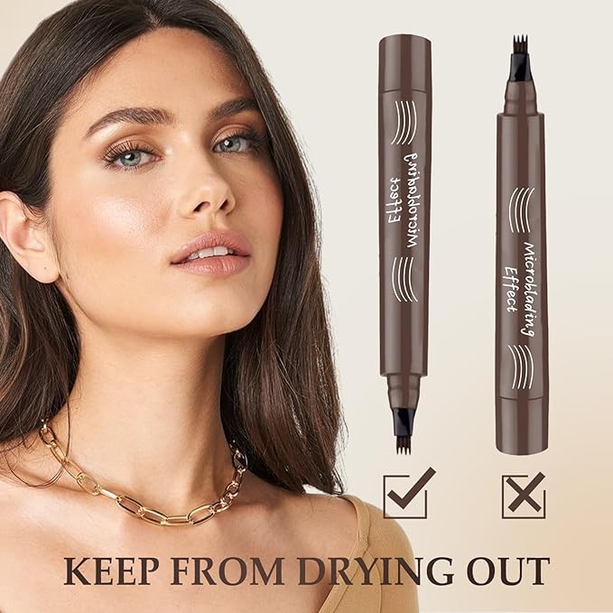 ?Buy 1 Get 1 Free !!!??2025 Upgraded Natural Brows Eyebrow Pen