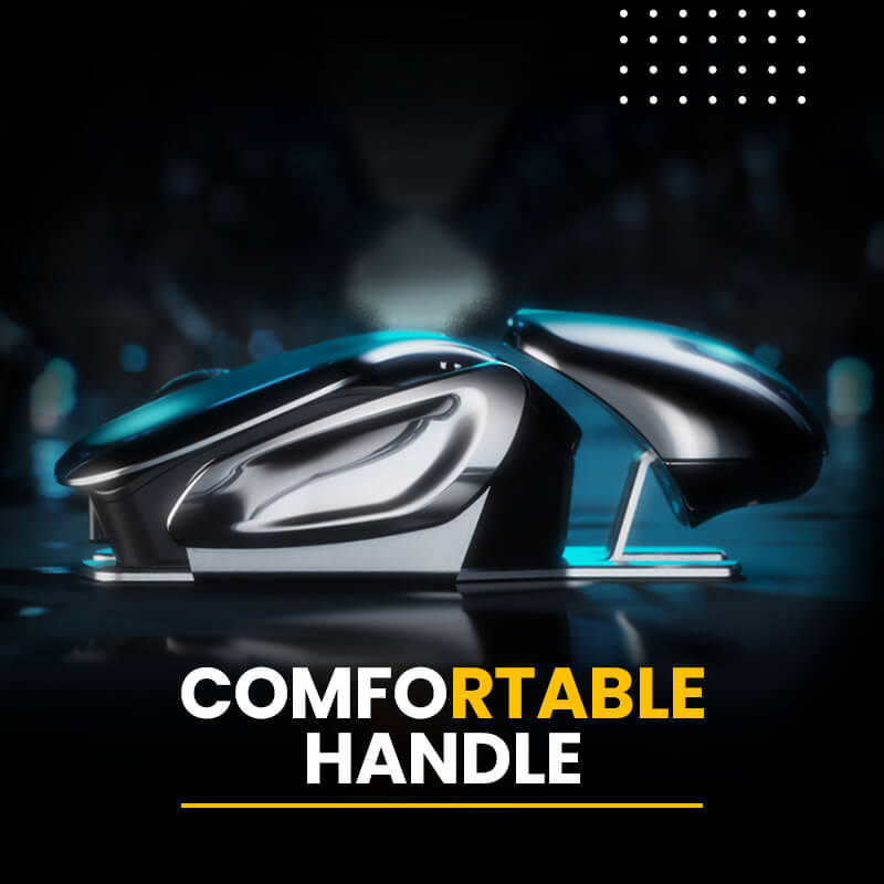 2023 New Hot Sale 50% Off Wireless Ergonomics Metal Mouse