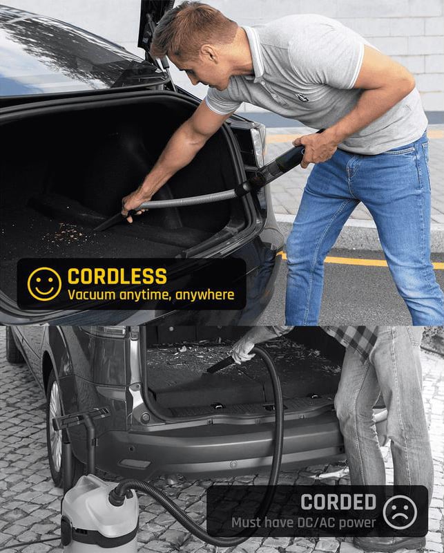 LAST DAY SALE 49% OFF Slim V8 Mate Cordless Car Vacuum High Power 12000Pa/30AW