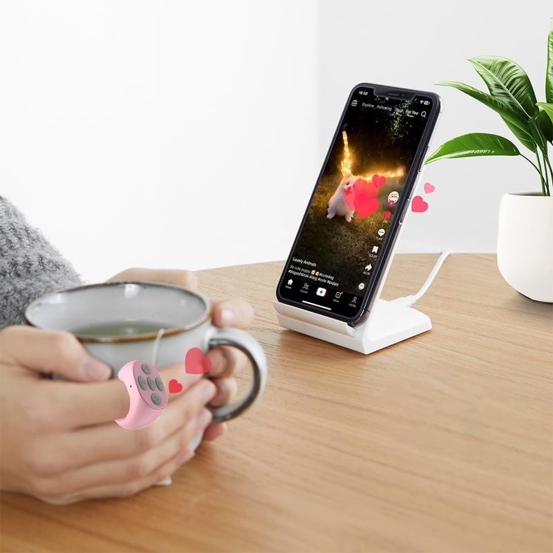 Limited Time Promotion 49% OFF  Fingertip Wireless Bluetooth Remote Control