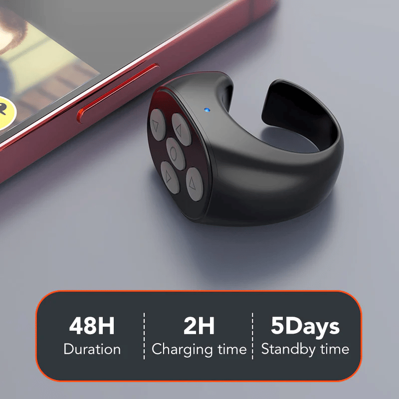 Limited Time Promotion 49% OFF  Fingertip Wireless Bluetooth Remote Control