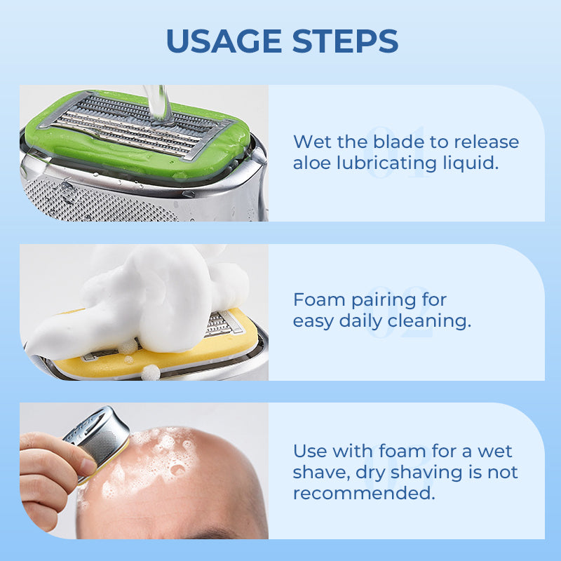 ?? Manual Shaving Tool for Bald Heads