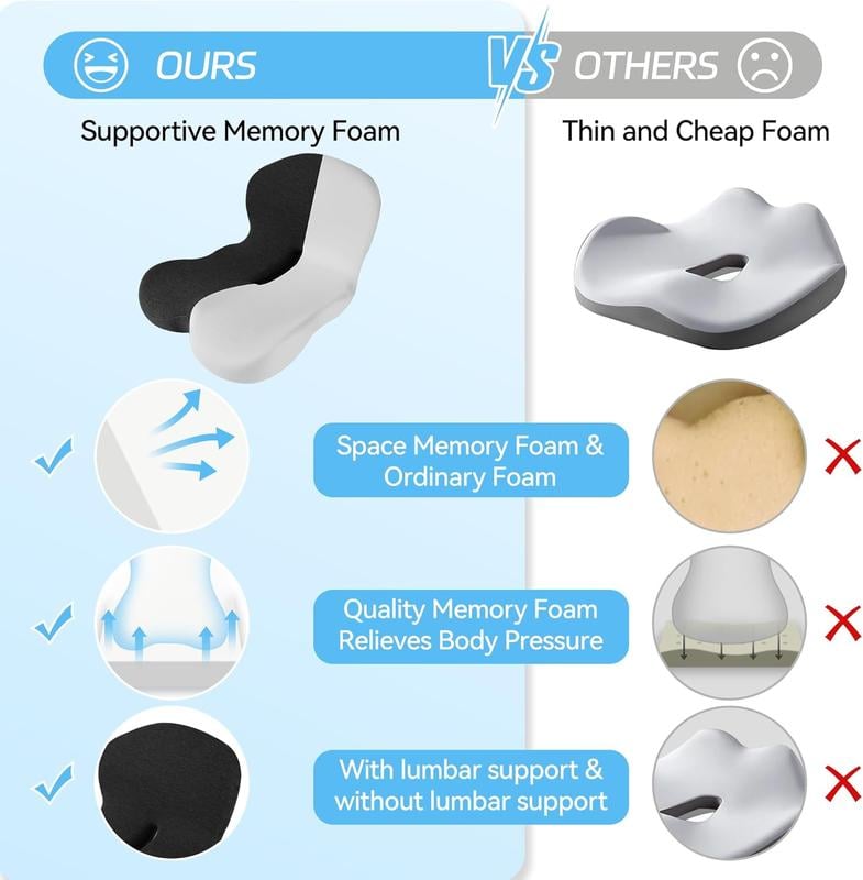 Limited Sale 50% OFF Non-Slip Memory Foam Seat