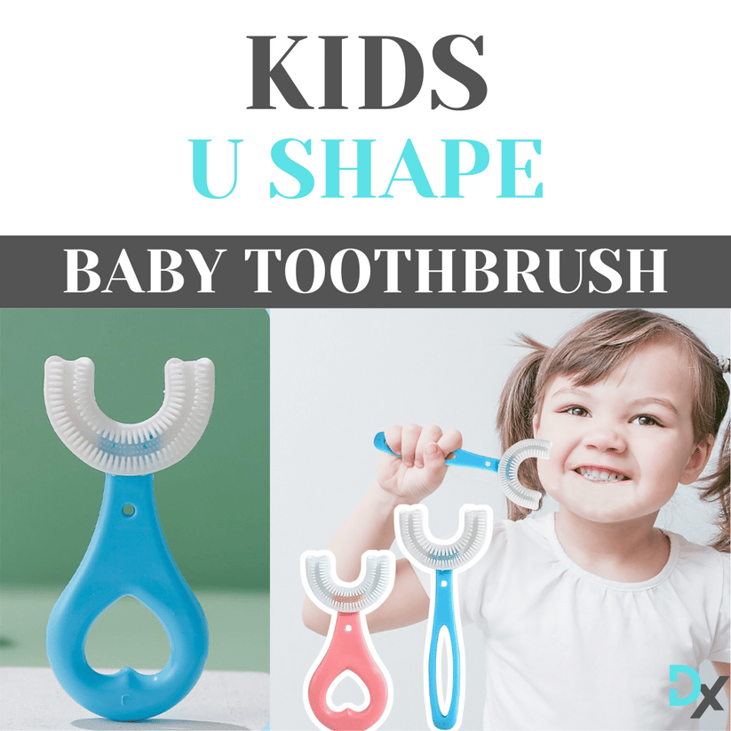 ??All Rounded Children U-Shape Toothbrush??
