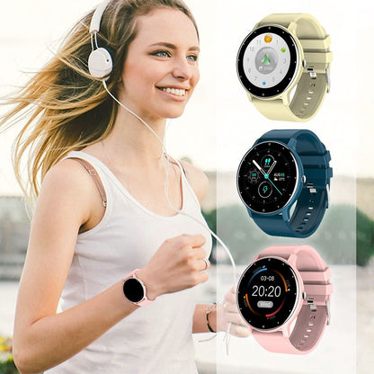 [All day monitoring of heart rate and blood pressure]Pousbo  Multifunctional Waterproof Sports Smartwatch