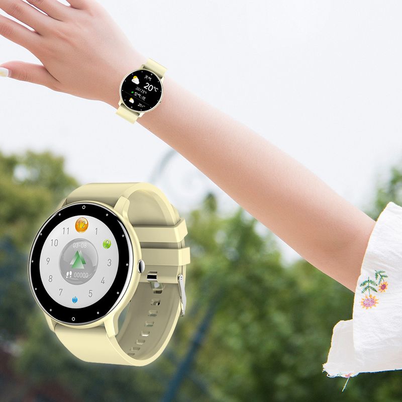 [All day monitoring of heart rate and blood pressure]Pousbo  Multifunctional Waterproof Sports Smartwatch