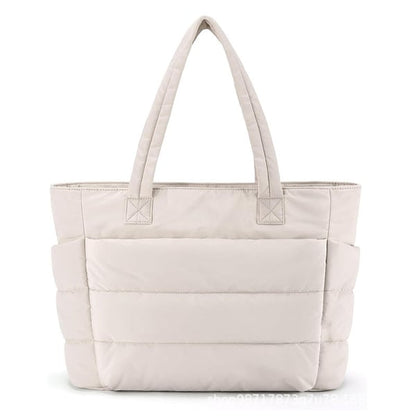 ??Lightweight Puffy Tote Bag