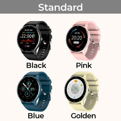 [All day monitoring of heart rate and blood pressure]Pousbo  Multifunctional Waterproof Sports Smartwatch