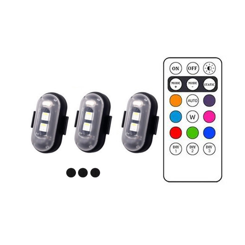 ??8 Colors Wireless Led Lights with Remote