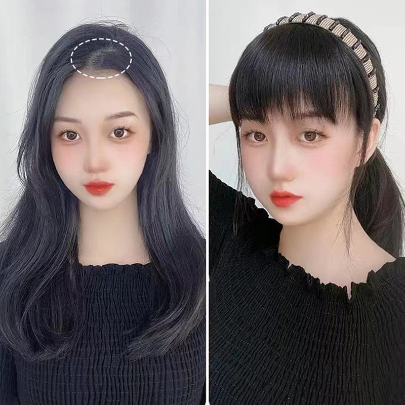 🌈Synthetic Hair Fringe with Hair Band🌸