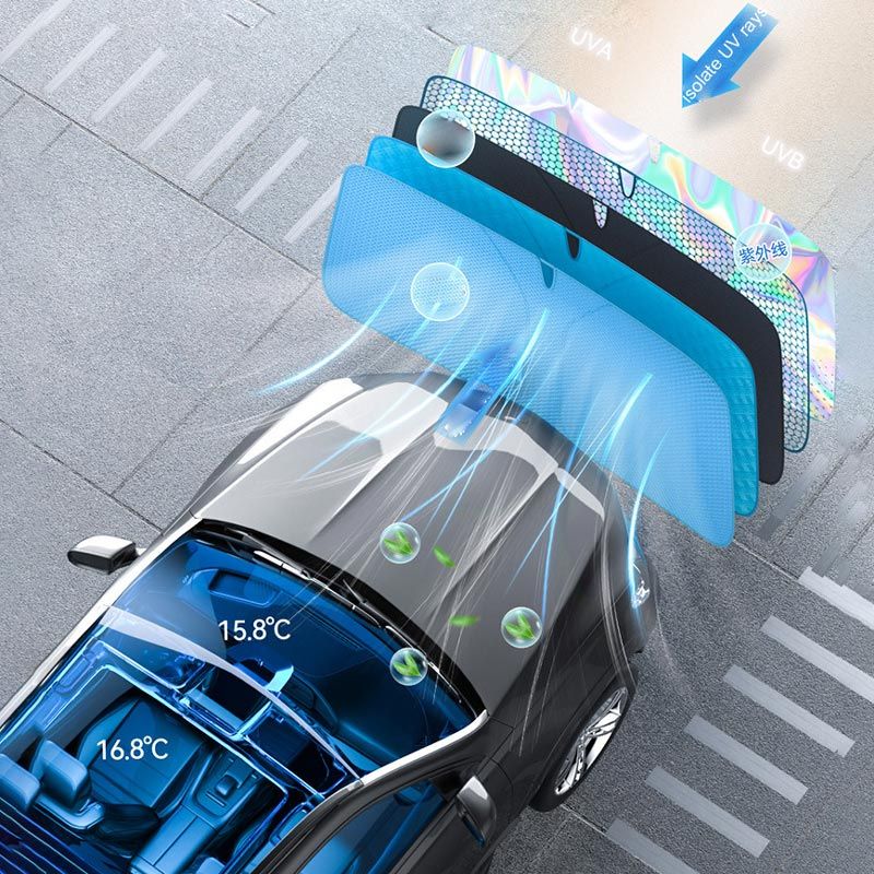 Hot Sale  Foldable Car Windshield Sunshade