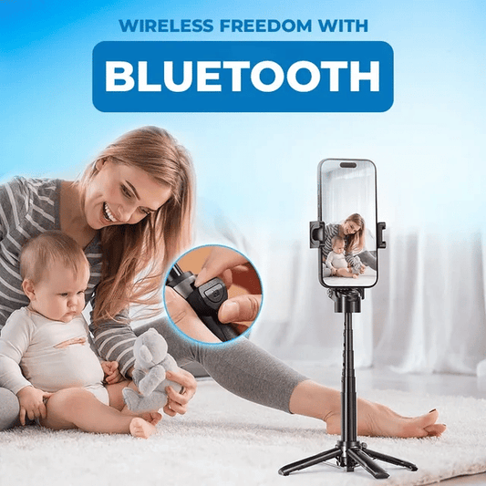 Hot Sale 49% OFF  4-in-1 Multifunctional 360¡ã Rotation  Selfie Stick with  Wireless Detachable Remote Control