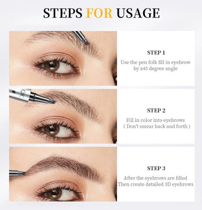 ??Buy 1 Get 1 Free ??Waterproof & 4 Tips for Natural Brows!