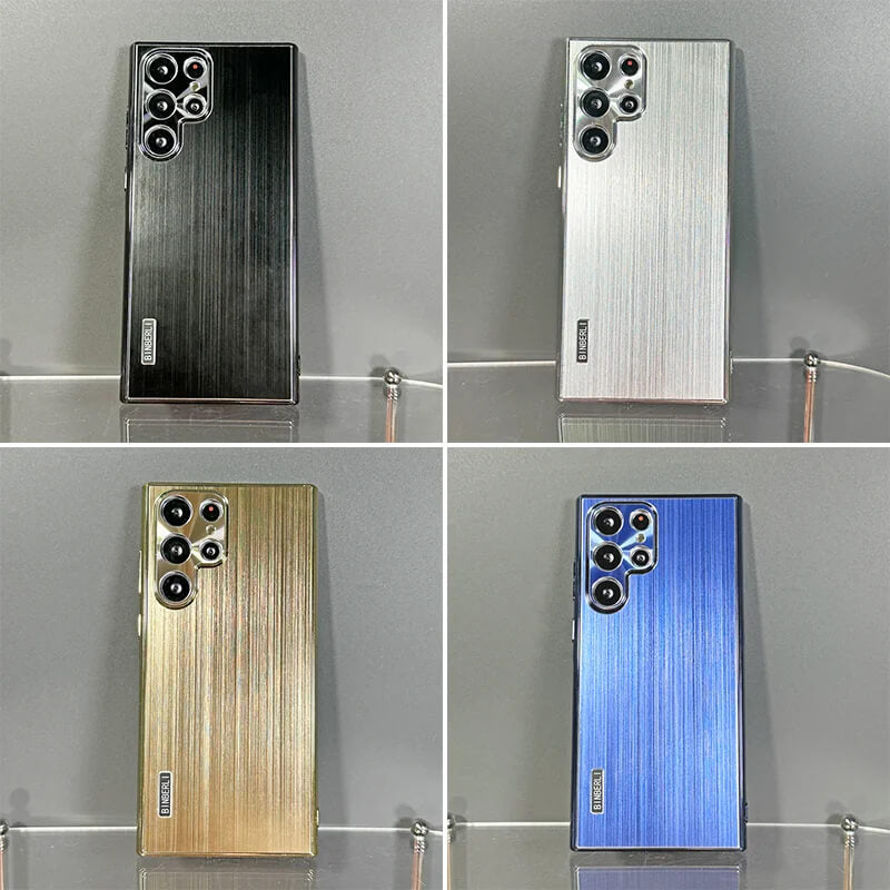 New Luxury PET Brushed Full Protect Case for Samsung Galaxy Buy 2 get 10% Off Extra Auto