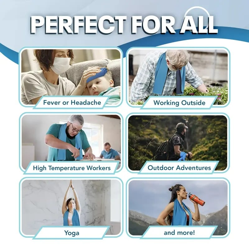 ??Buy 1 Get 1 Free??Absorbent Quick-Drying Gym Cooling Towels