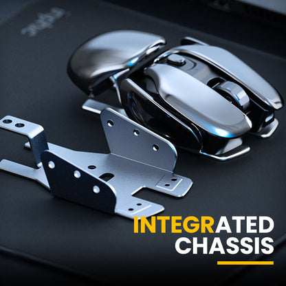 2023 New Hot Sale 50% Off Wireless Ergonomics Metal Mouse