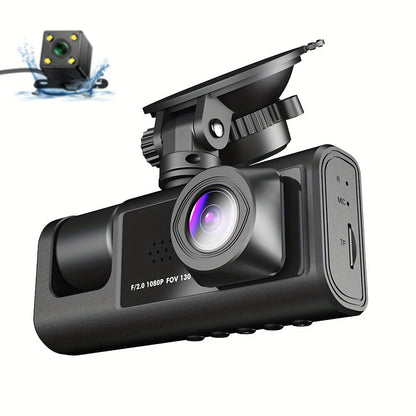 2025 New Arrival Safe Driving 3 Channel Camera Cycle Video Recorder