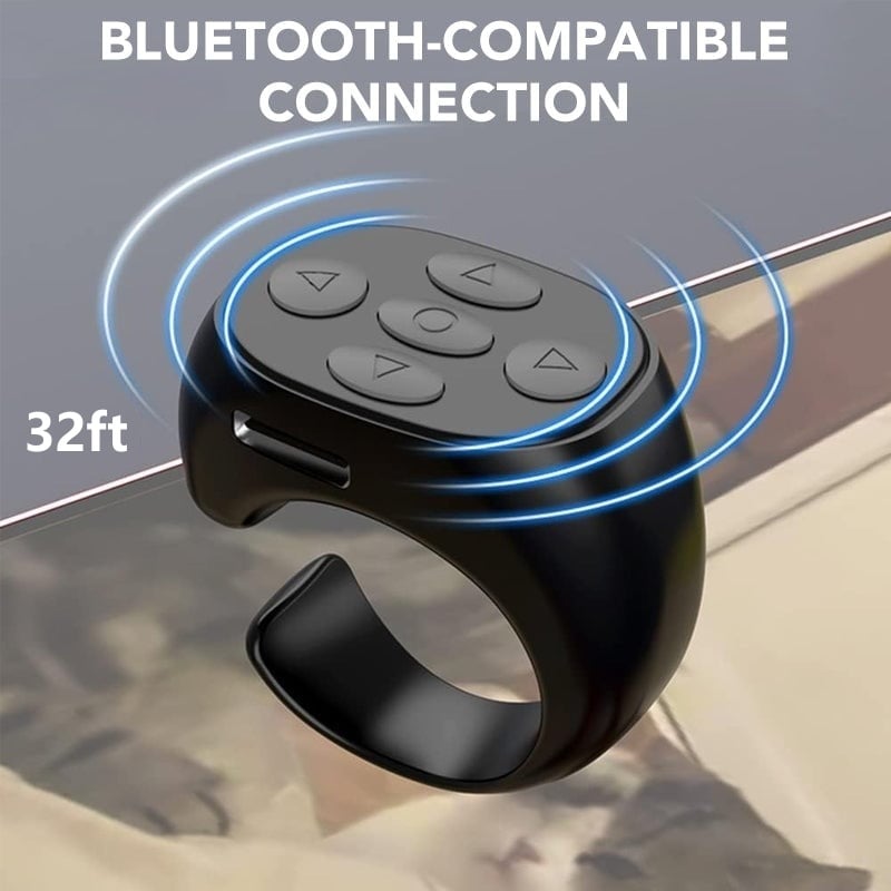 Limited Time Promotion 49% OFF  Fingertip Wireless Bluetooth Remote Control