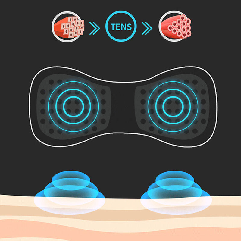 ??Hot Sale??Portable Massager with 8 Modes and LCD Screen - Mini Muscle Stimulator for Pain Relief