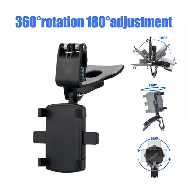 ??Multifunctional Dashboard Clip-on Car Phone Holder