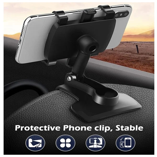 ??Multifunctional Dashboard Clip-on Car Phone Holder