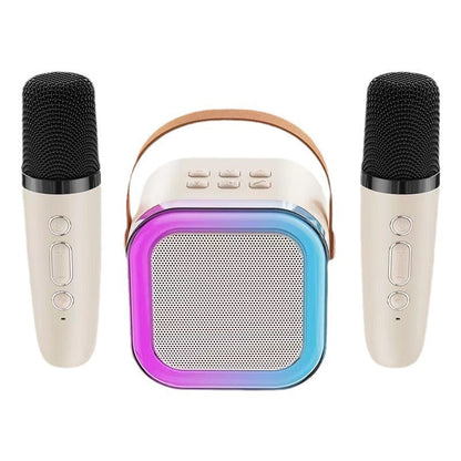 Last Day Promotion 50% OFF Mini Karaoke Machine with Wireless Microphones