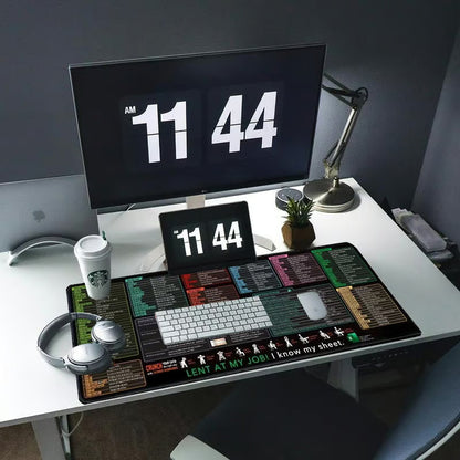 Limited time 50% off Stain-Resistant Anti-Slip Shortcut Desk Pad for Office