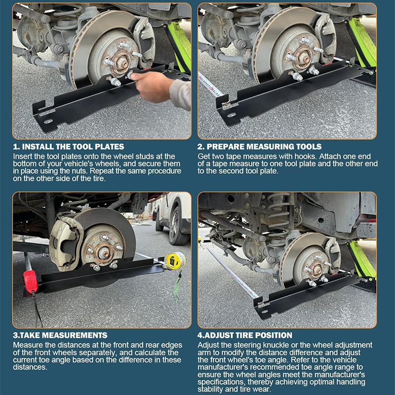 2025 Hot Sale Stainless Steel Wheel Alignment Tool Plate£¨50% OFF£©