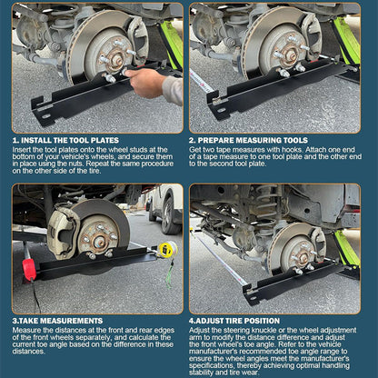 2025 Hot Sale Stainless Steel Wheel Alignment Tool Plate£¨50% OFF£©